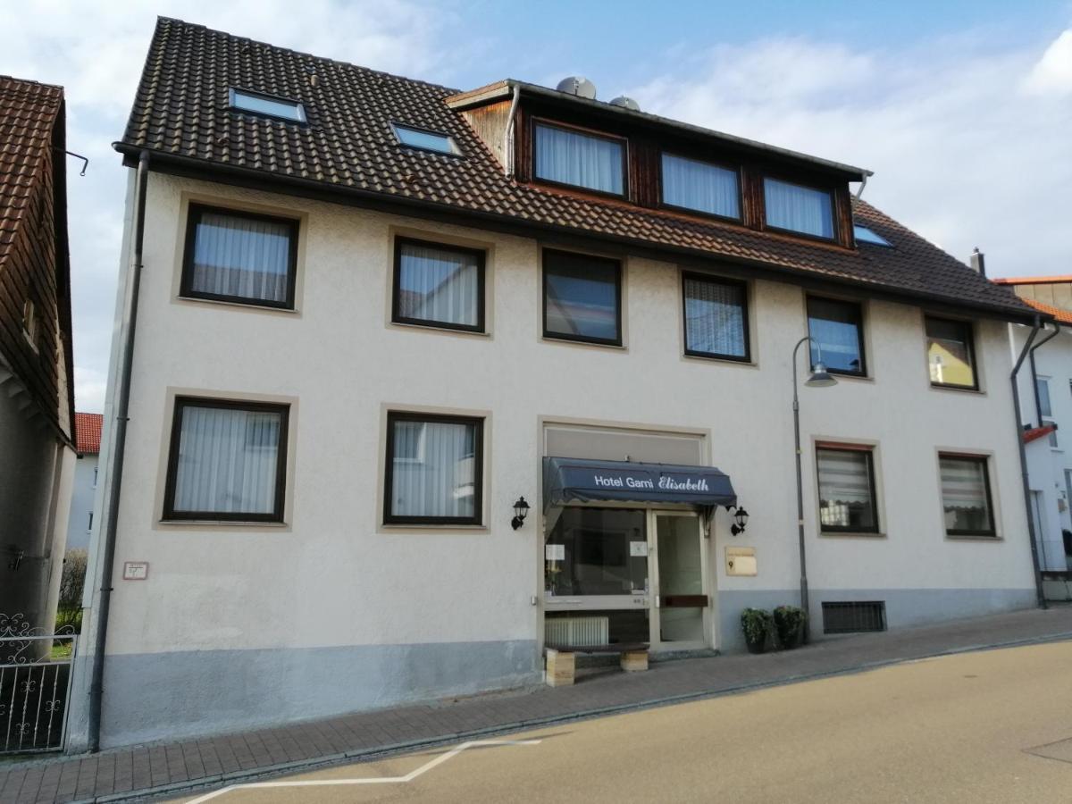 Hotel Garni Elisabeth Göppingen Exteriör bild