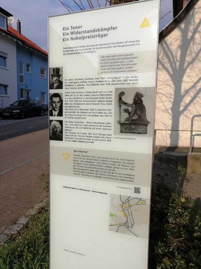 Hotel Garni Elisabeth Göppingen Exteriör bild