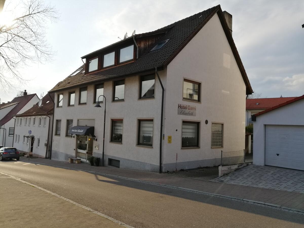Hotel Garni Elisabeth Göppingen Exteriör bild