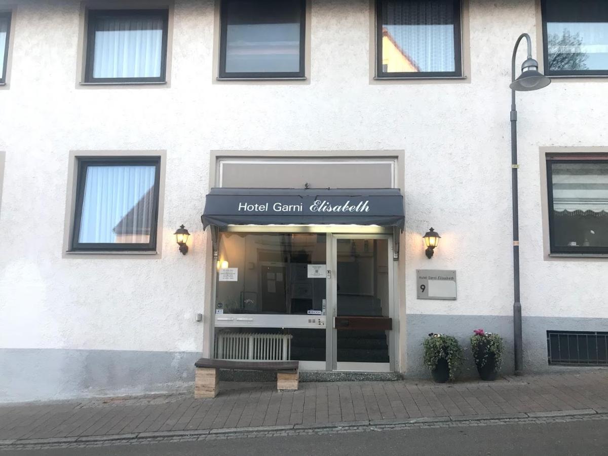 Hotel Garni Elisabeth Göppingen Exteriör bild
